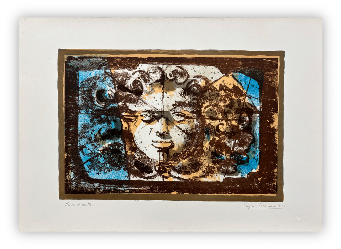 EUGÈNE GUSTAVOVITCH BERMAN (1899-1972) - Senza Titolo (Medusa), 1970

