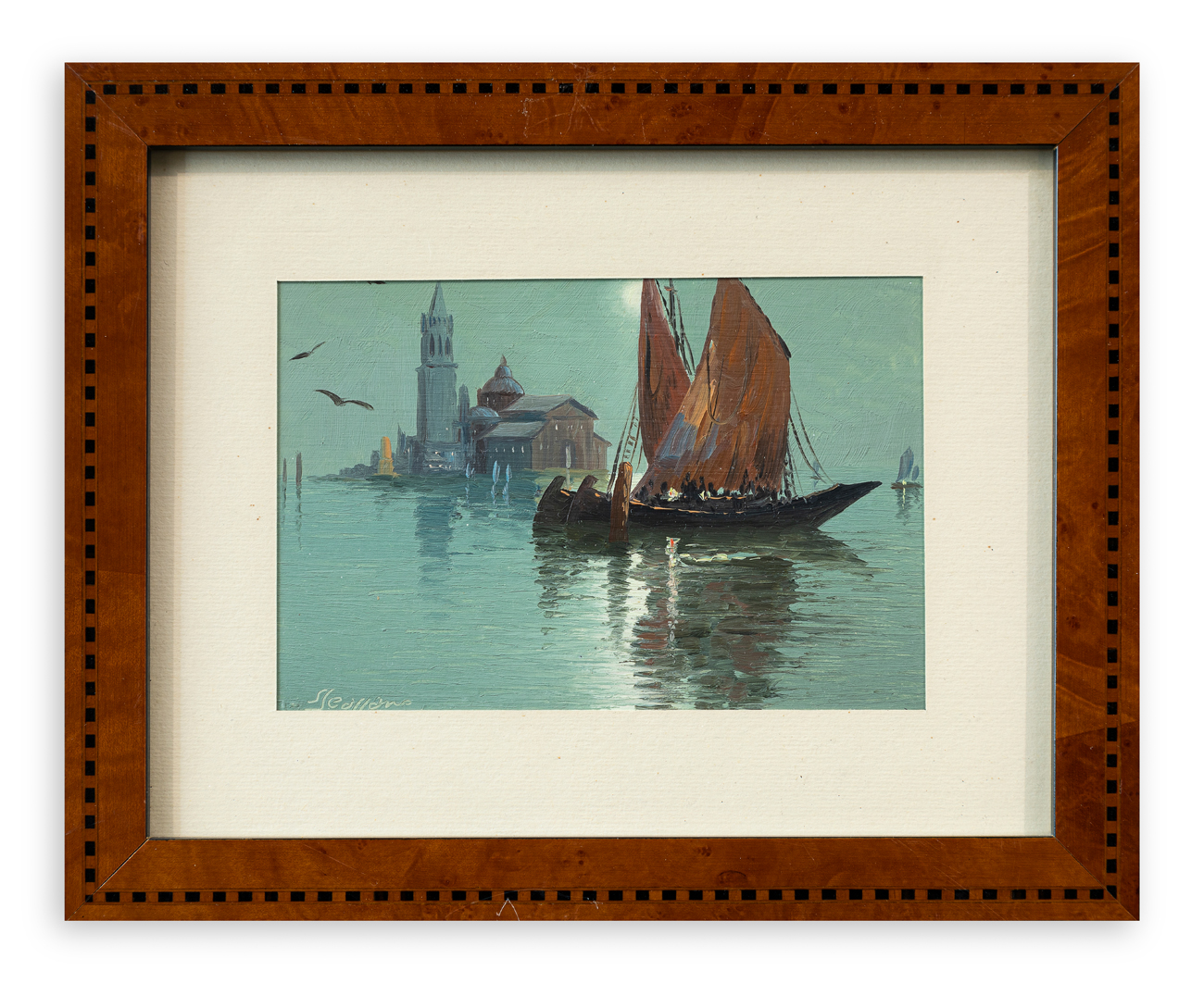 SAVERIO SEASSARO (1917-2016) - Senza Titolo (Venezia)