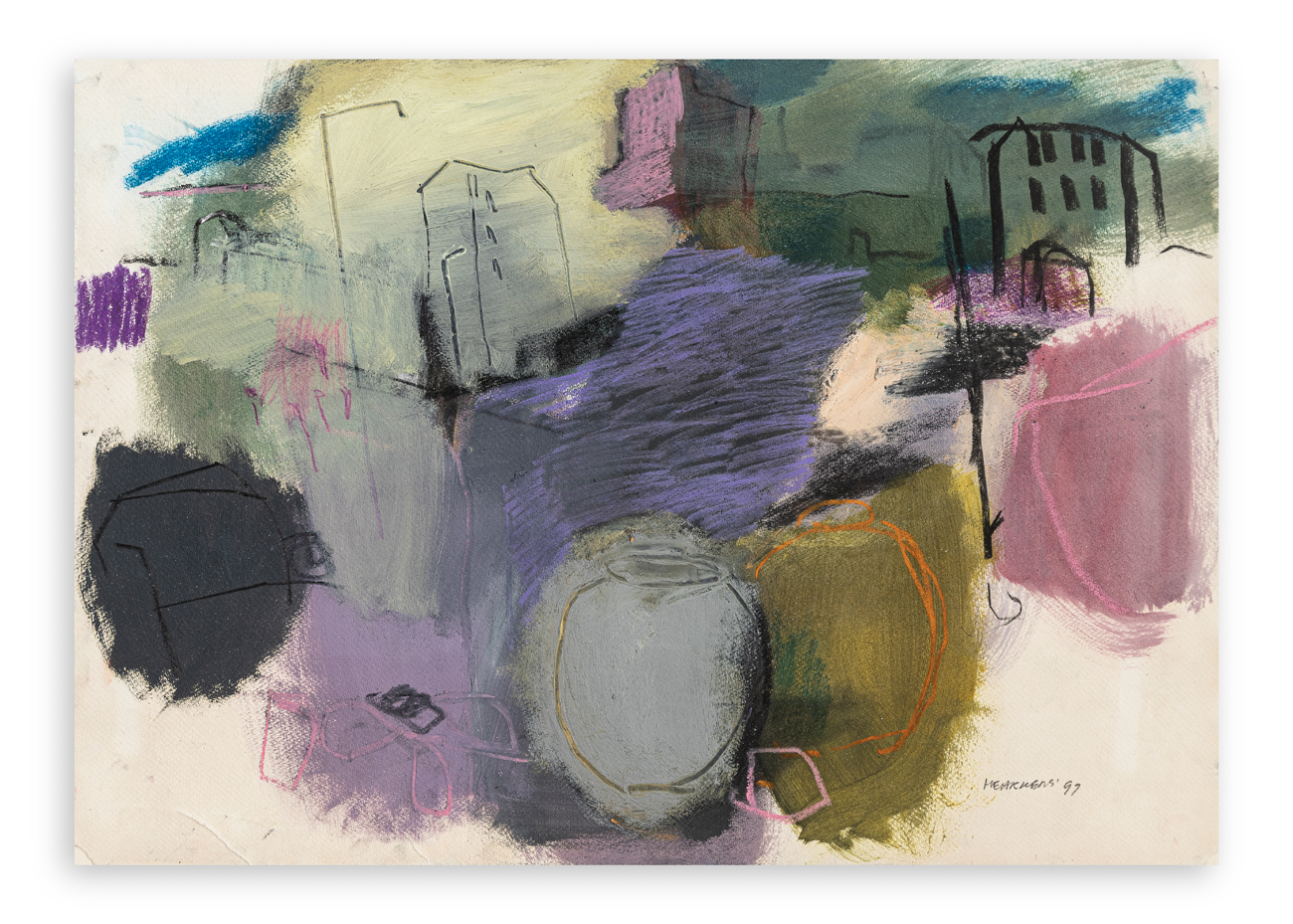 KLAUS KARL MEHRKENS (1955) - Senza Titolo, 1999