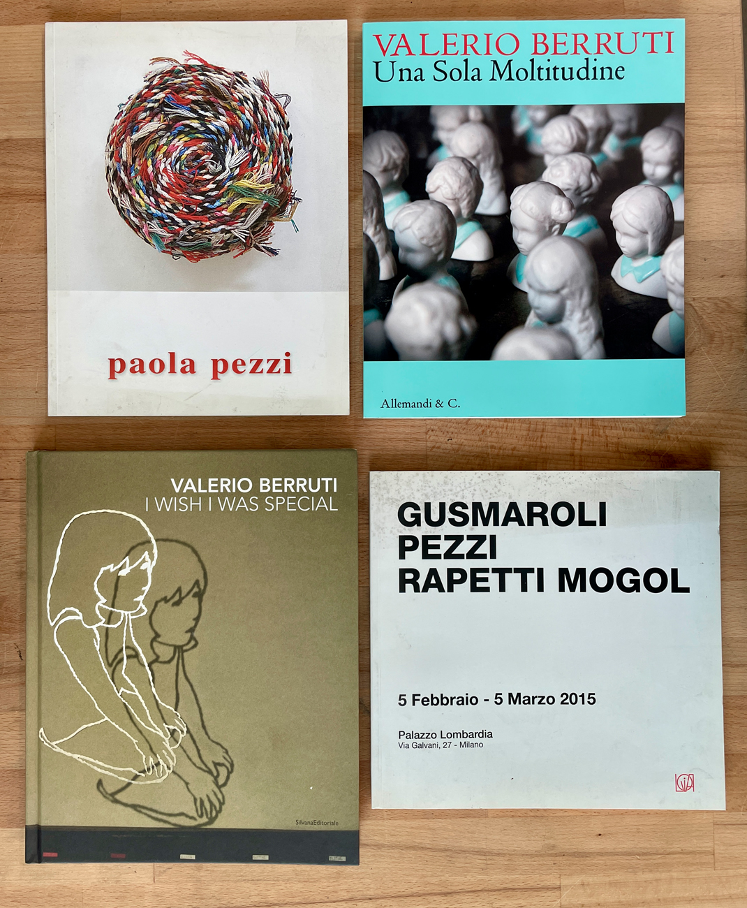 ARTE CONTEMPORANEA - Lotto unico di 4 cataloghi