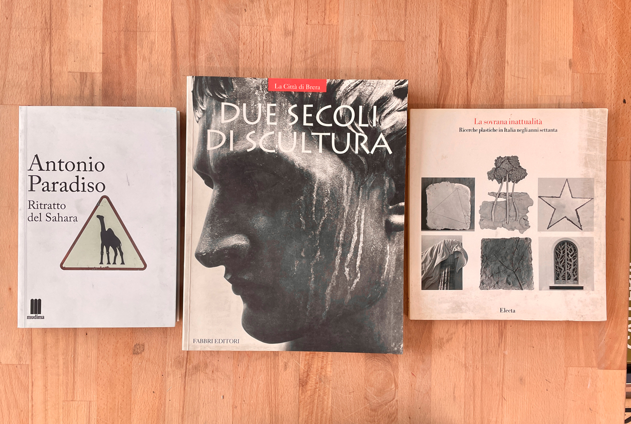 SCULTURA ITALIANA - Lotto unico di 3 cataloghi