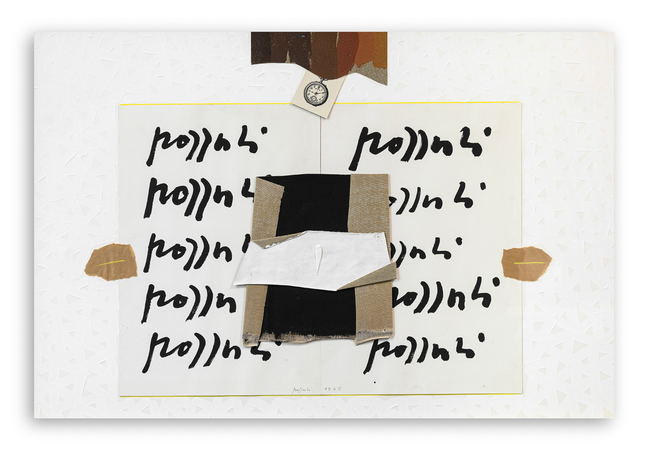 CONCETTO POZZATI (1935-2017) - Senza Titolo, 1975