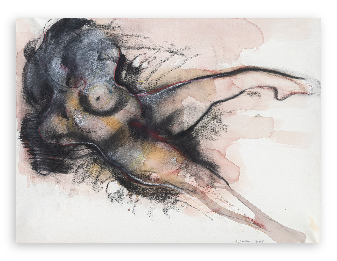 GIUSEPPE AJMONE (1923-2005) - Senza Titolo, 1998