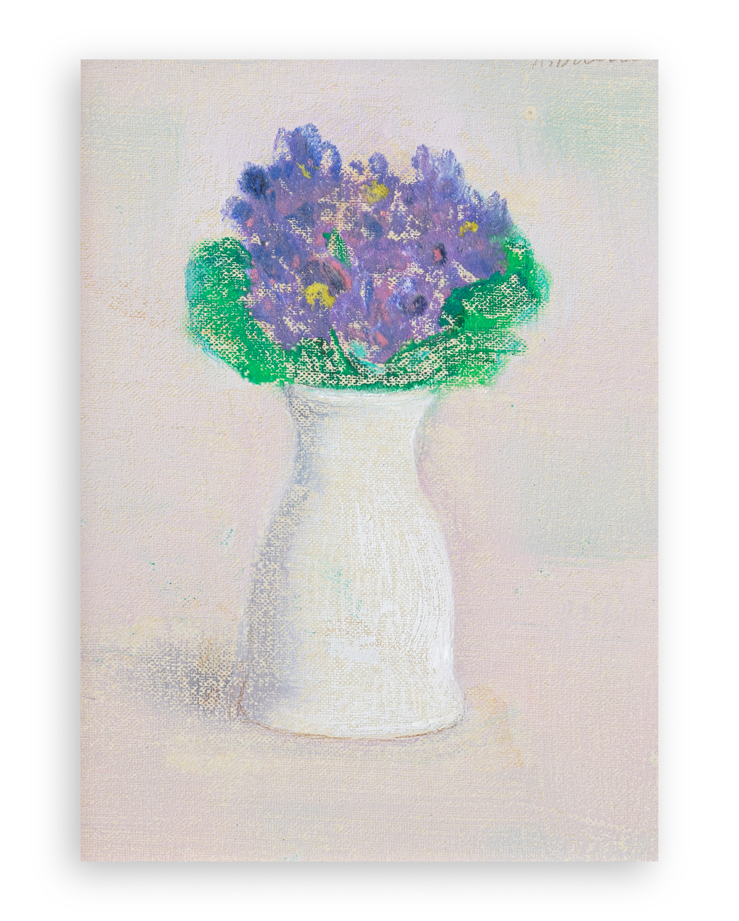 ANTONIO BUENO (1918-1984) - Vaso con fiori, 1980