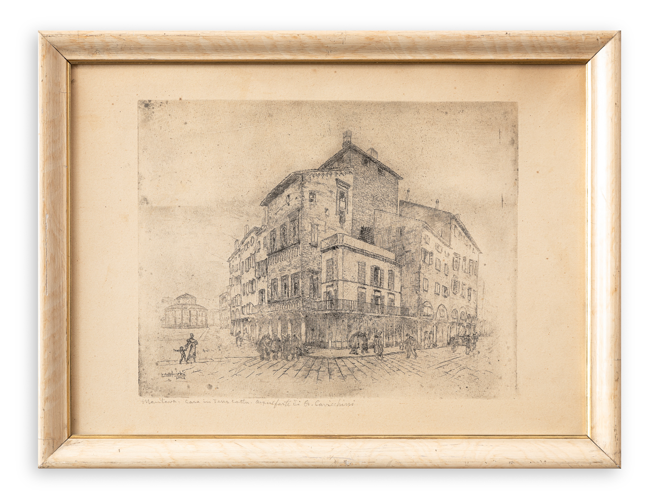 ARTURO CAVICCHINI (1907-1942) - Mantova. Casa in terracotta