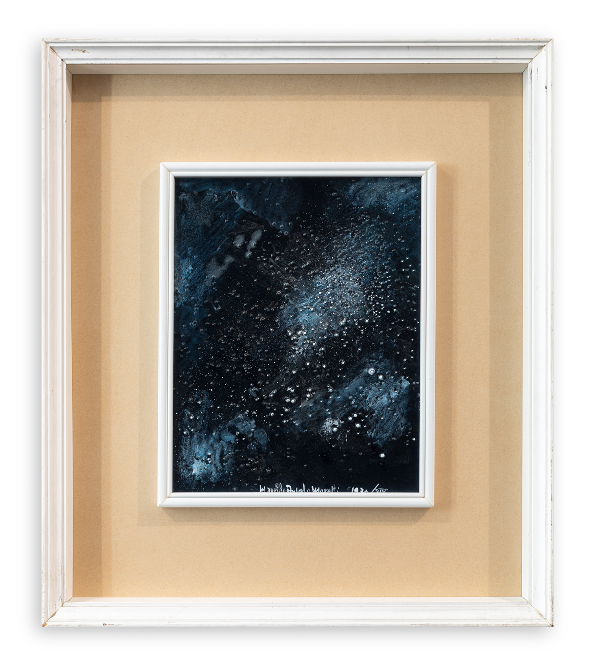 MAURIZIO ANGELO MORETTI  - Il cielo stellato. Effetto cosmico, 1970