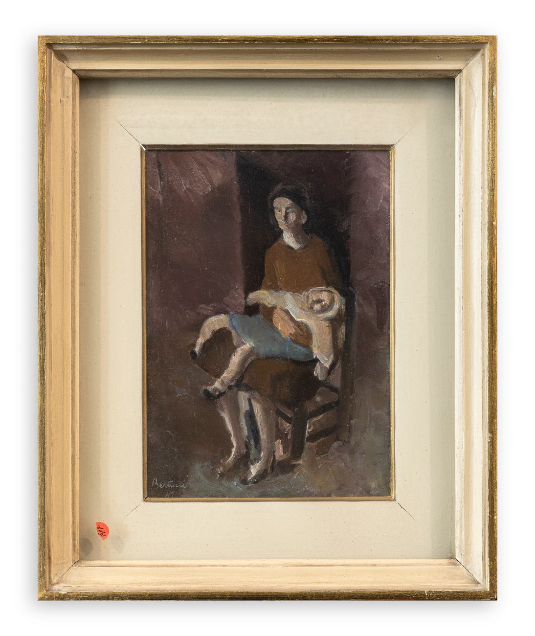 GIACOMO BERTUCCI (1903-1982) - Maternità, 1953 circa