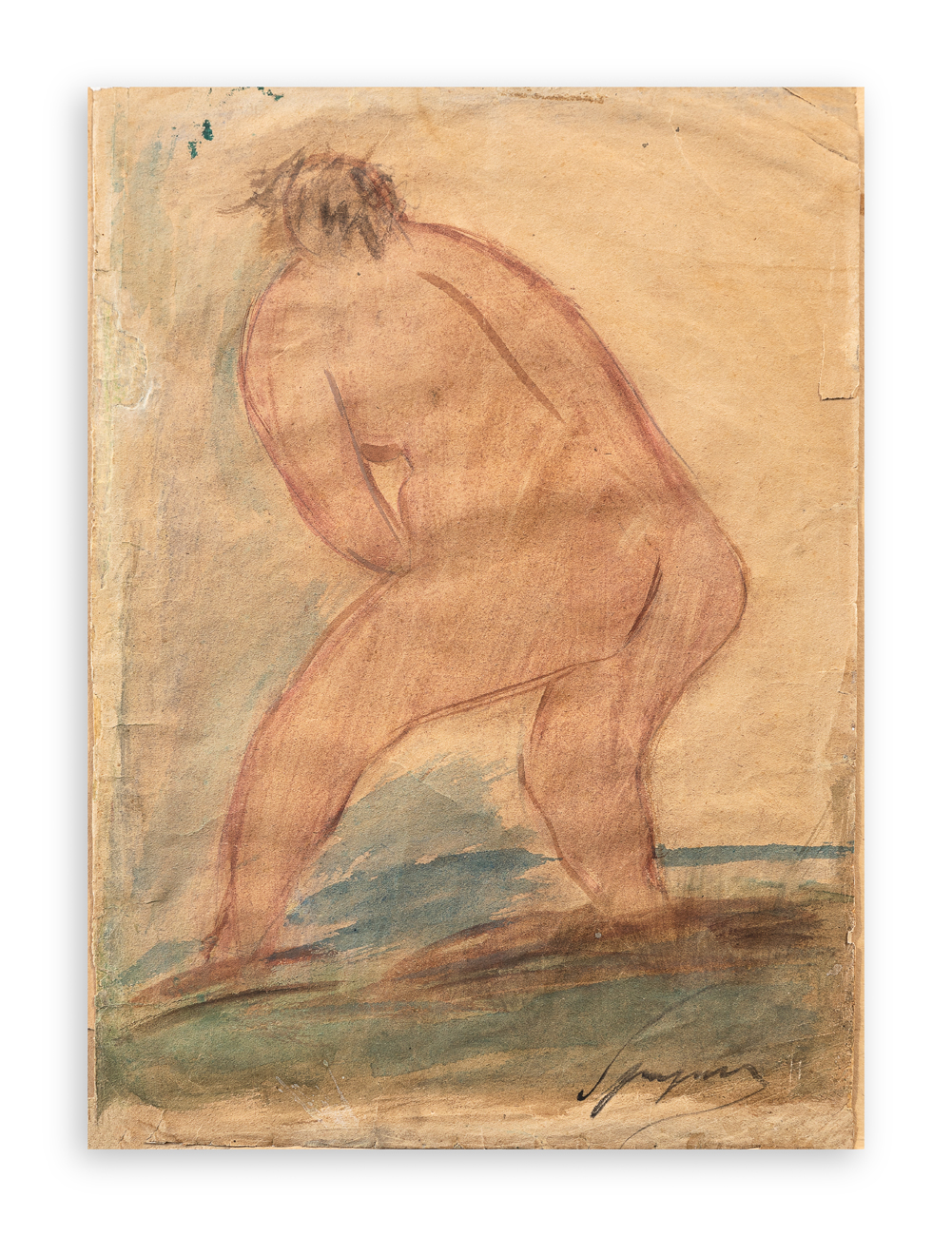 LUIGI SPAZZAPAN (1989-1958) - Nudo femminile
