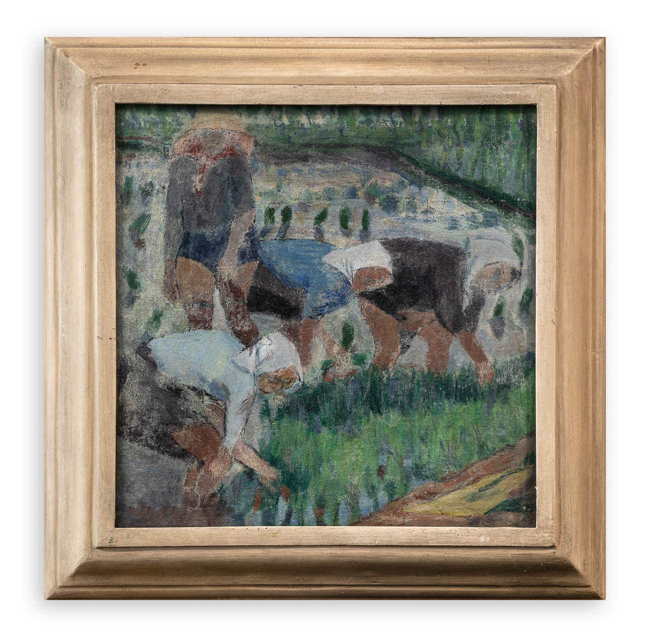 GIANSISTO GASPARINI (1924-2019) - Risaia, 1951 circa