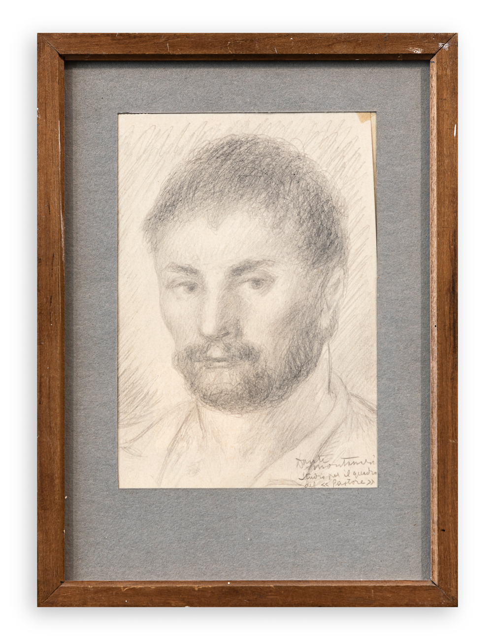 DANTE MONTANARI (1896-1989) - Studio per il quadro del 'Pastore'