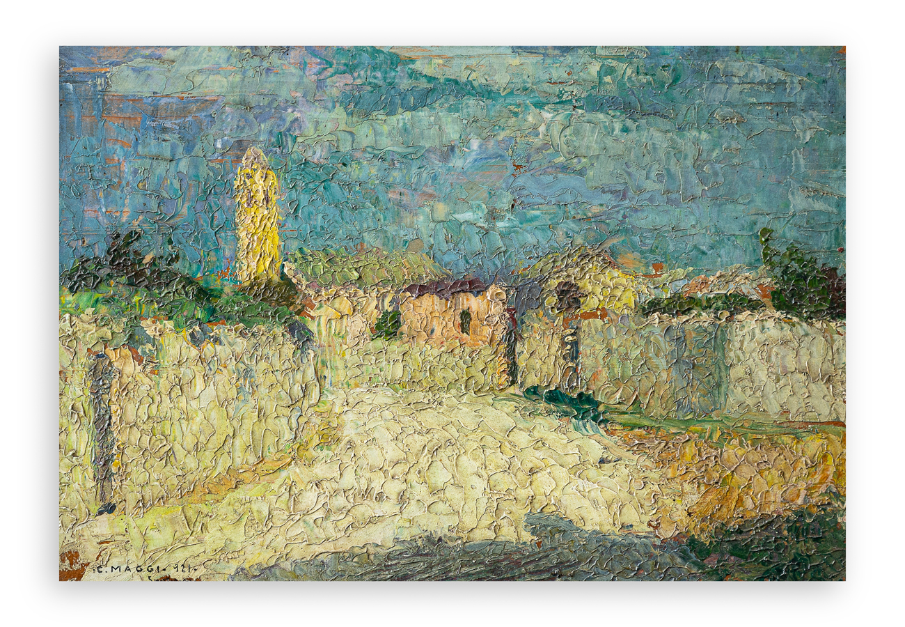 CESARE MAGGI (1881-1961) - Spotorno, 1921