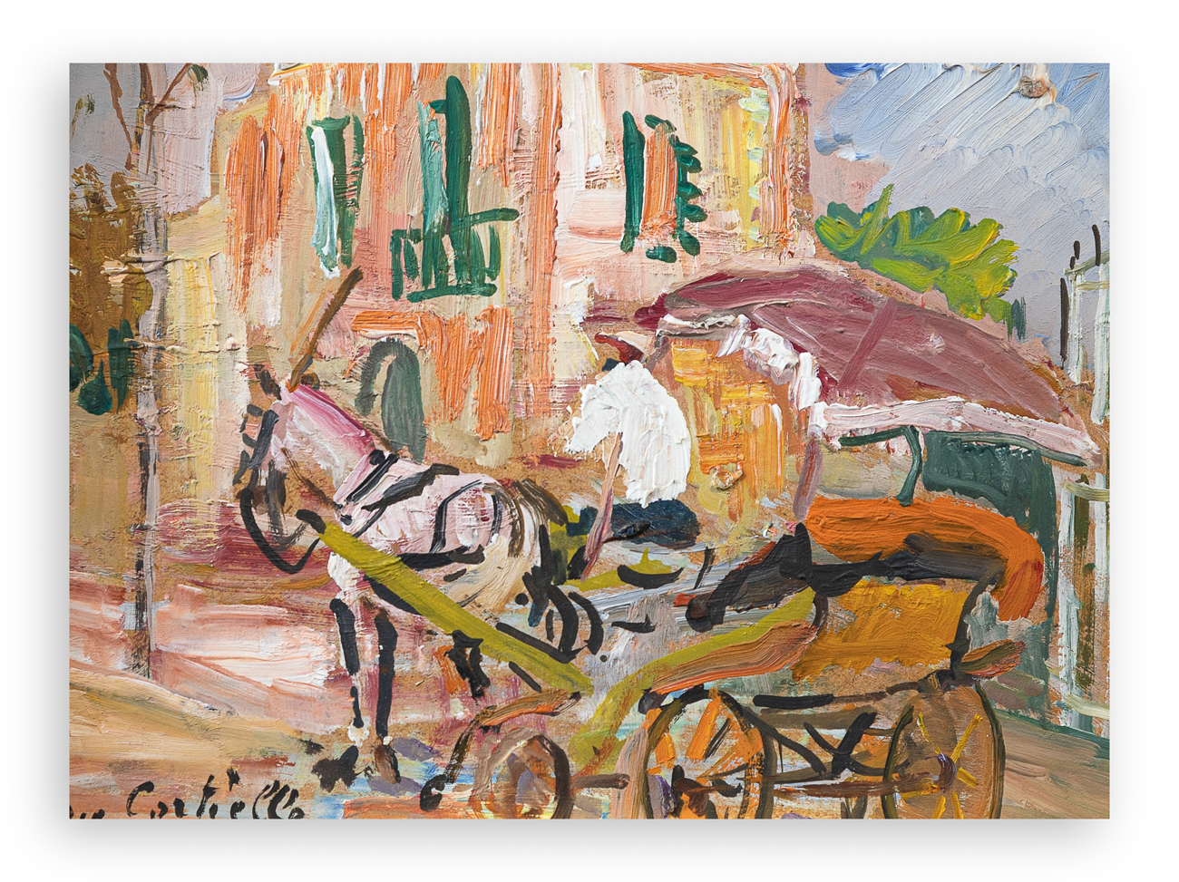 MARIO CORTIELLO (1907-1982) - La carrozzetta, 1977