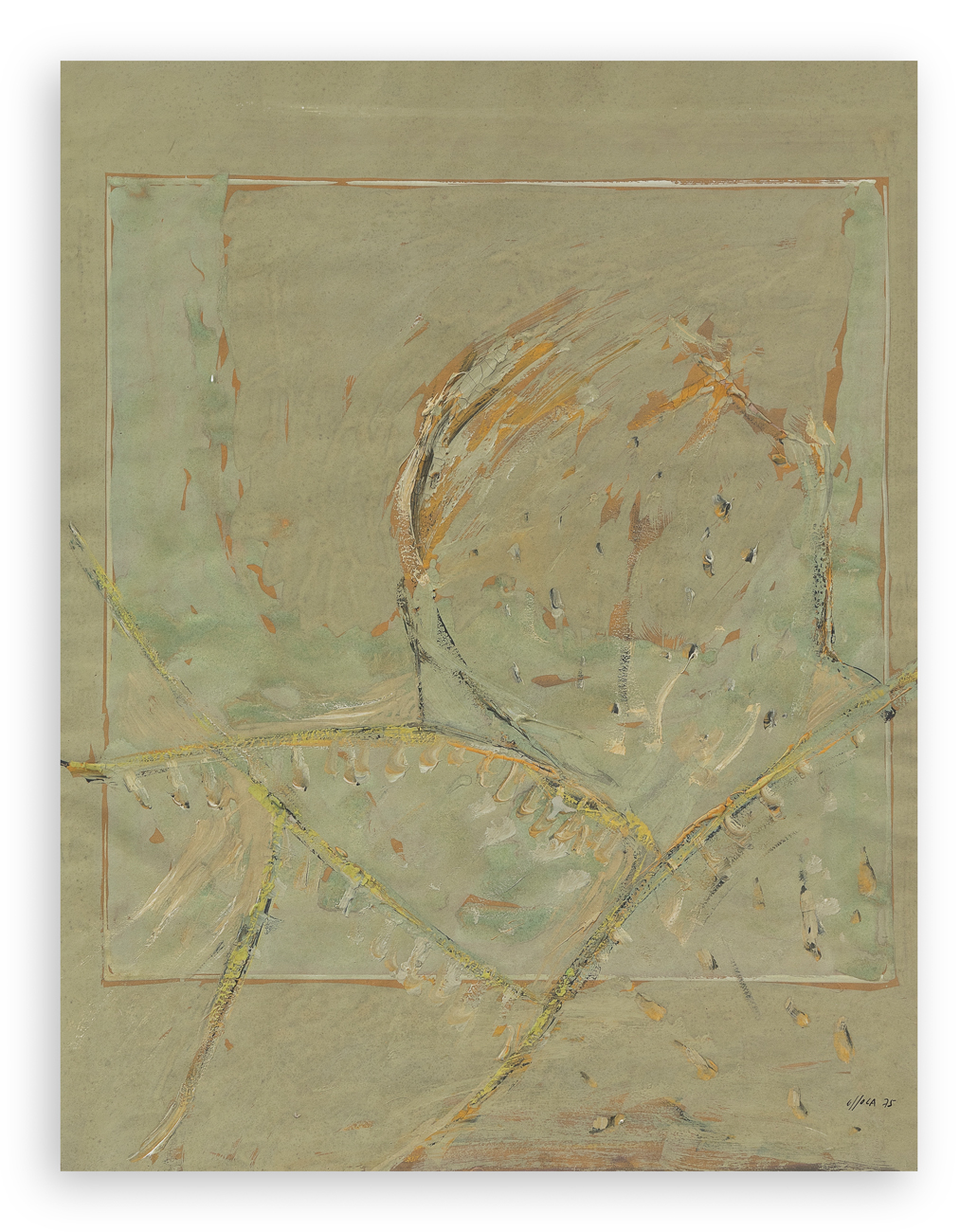 GIANCARLO OSSOLA (1935-2015) - Senza Titolo, 1975