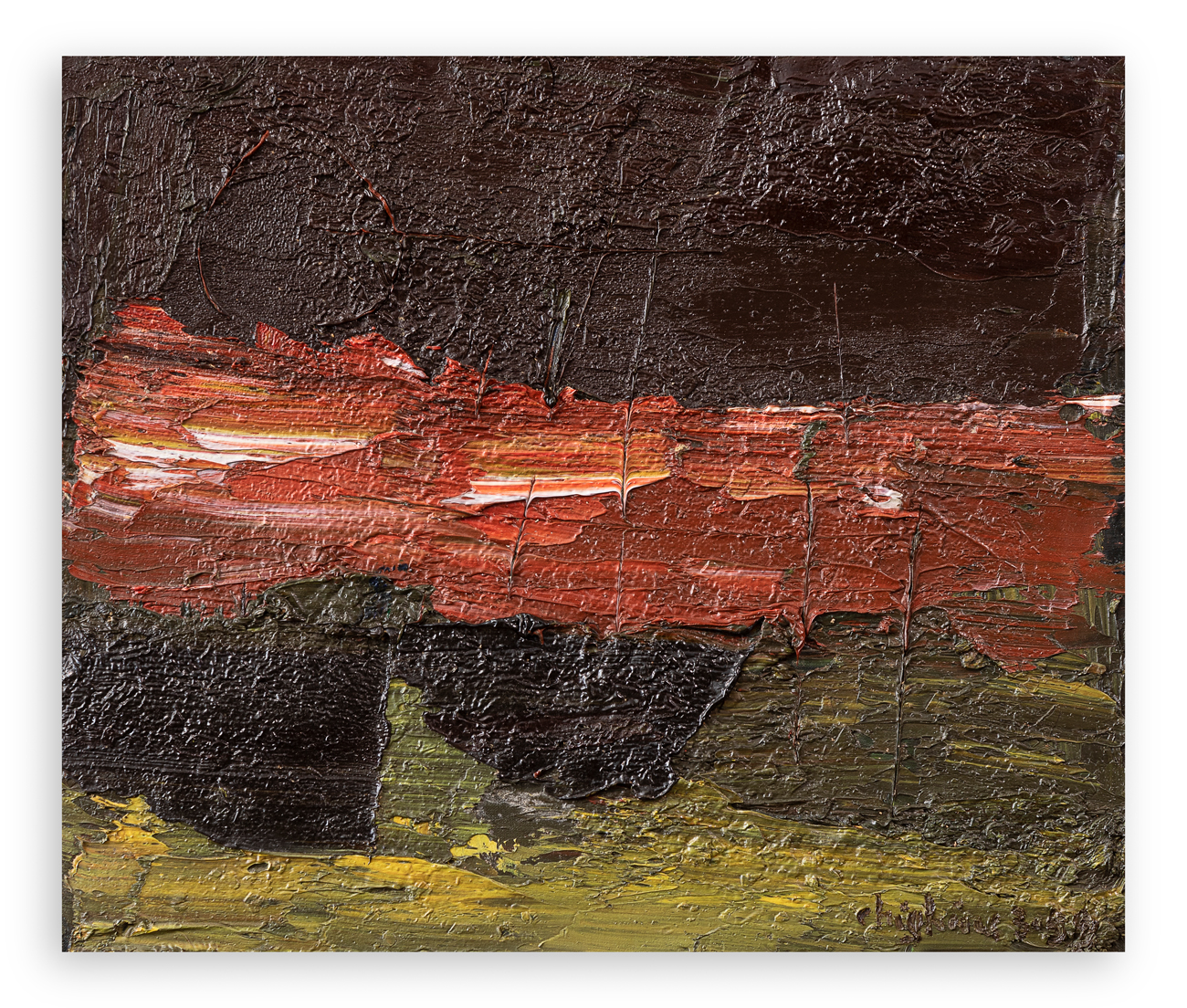 ALFREDO CHIGHINE (1914-1974) - Tramonto, 1959