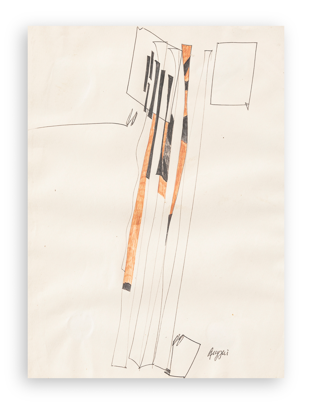 PIERO RUGGERI (1930-2009) - Senza Titolo
