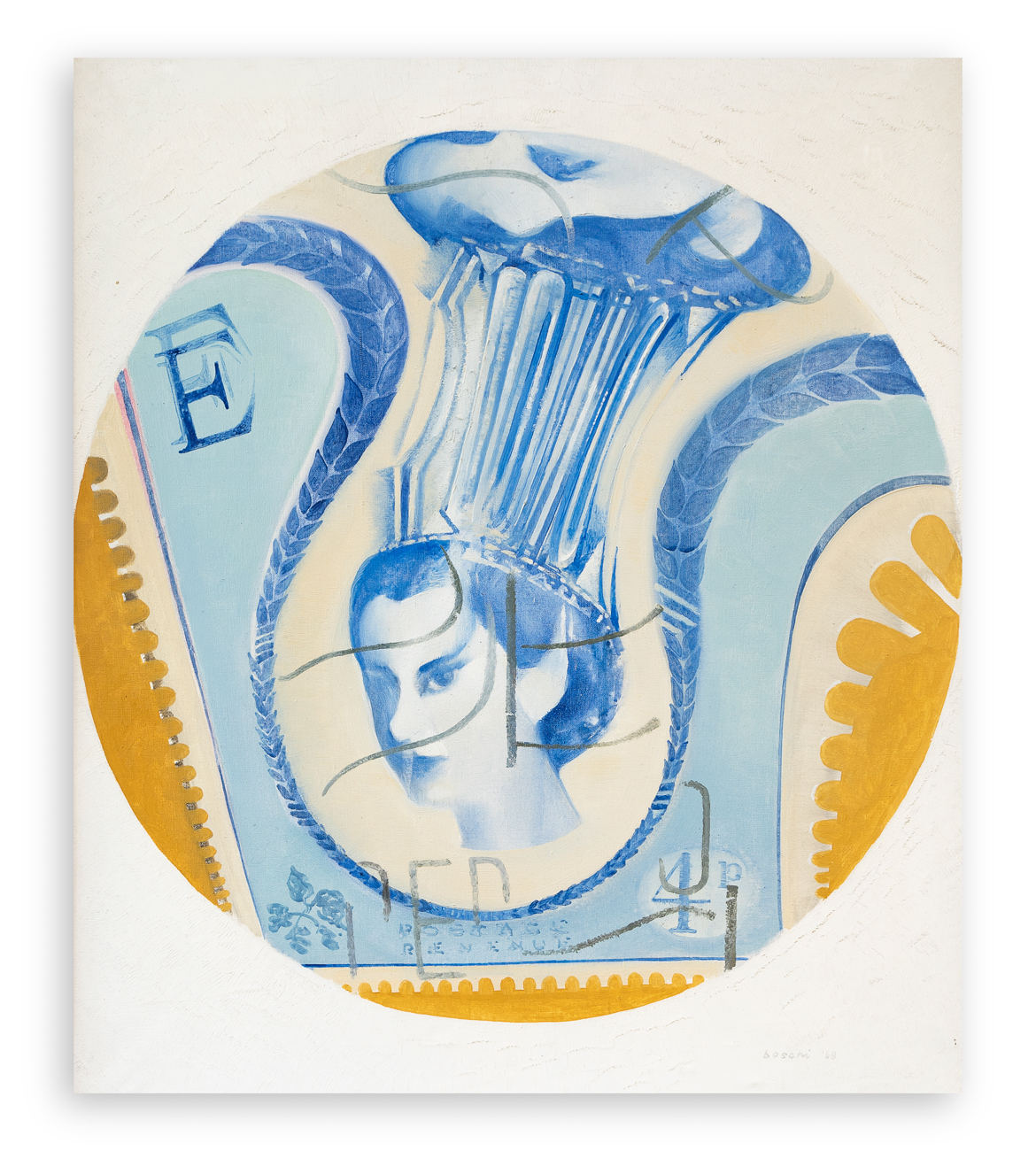 DINO BOSCHI (1923-2015) - Serie azzurra, 1968
