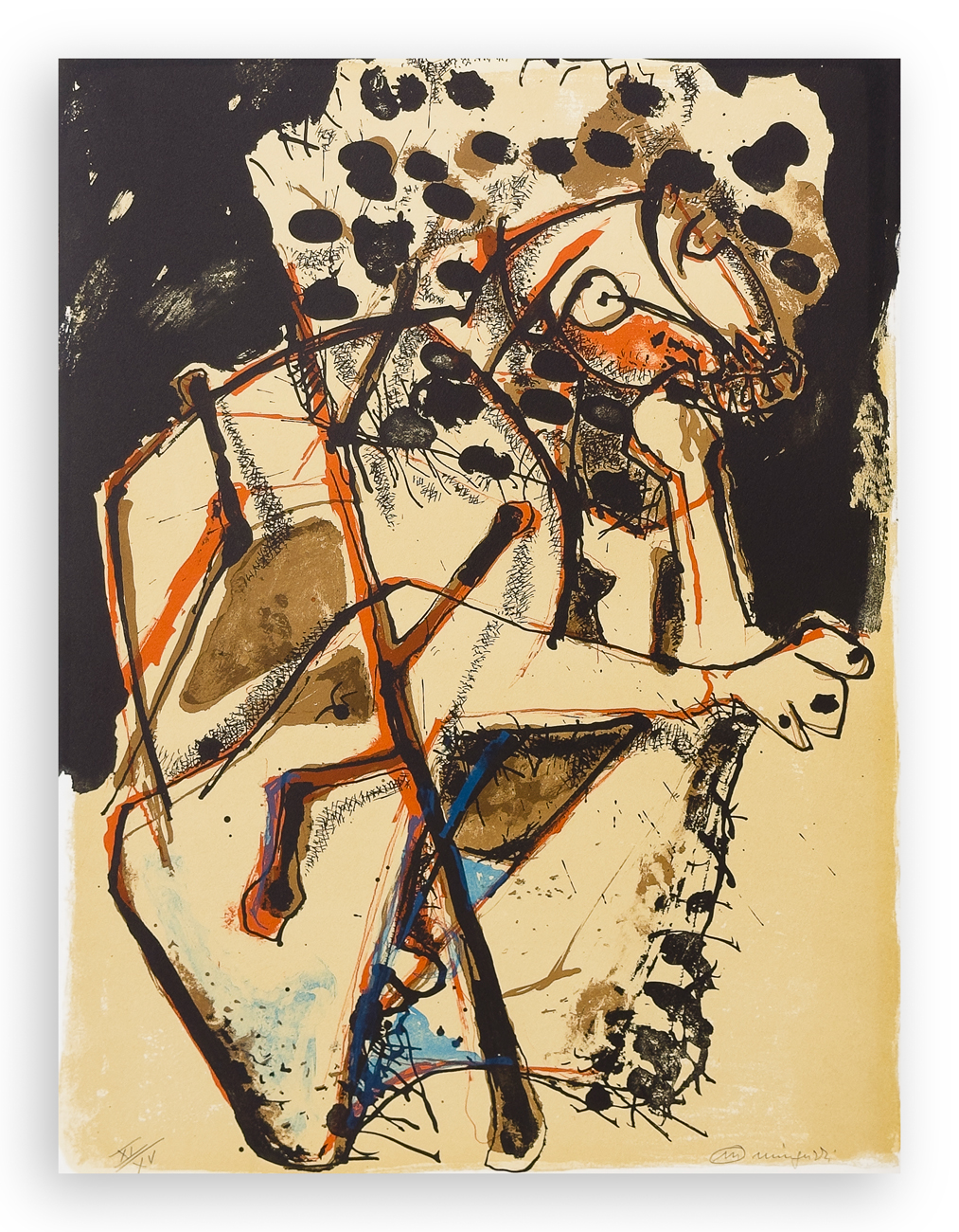 LUCIANO MINGUZZI (1911-2004) - Leone, 1970-1971