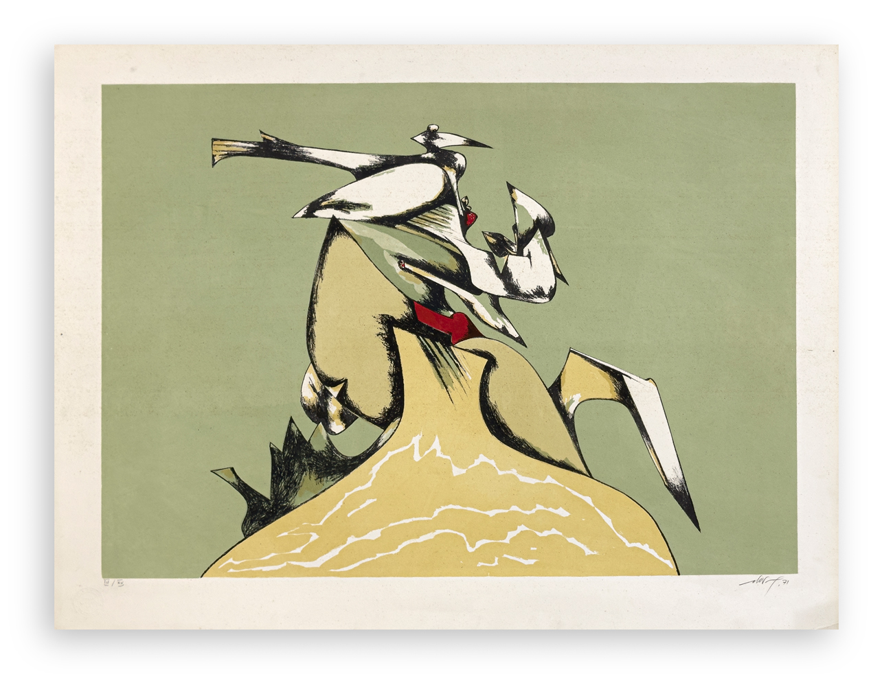 GIANNI DOVA (1925-1991) - Da tanto mare, 1971