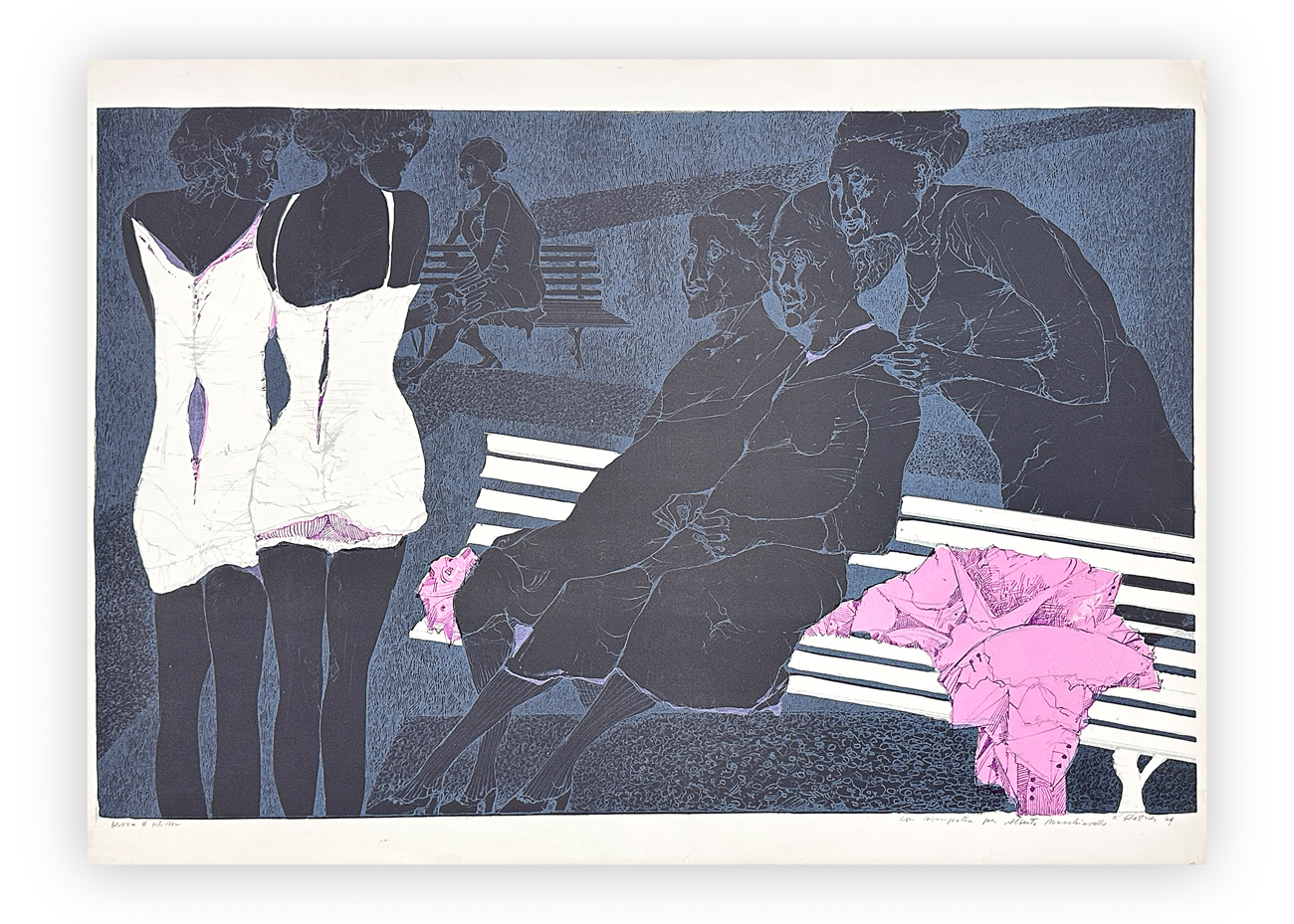 KARL PLATTNER (1919-1986) - Le due generazioni, 1969