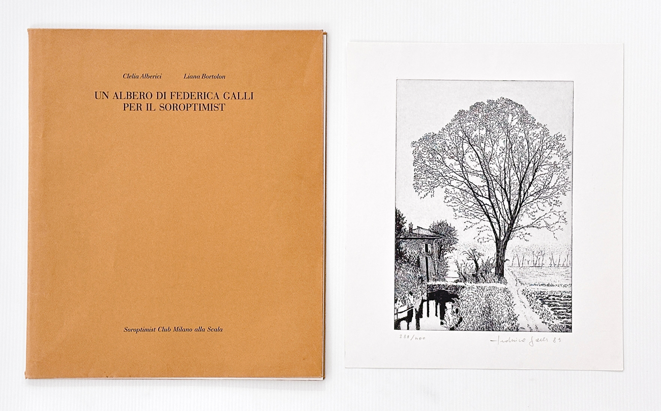FEDERICA GALLI (1932-2009) - Un albero di Federica Galli per il Soroptimist, 1989