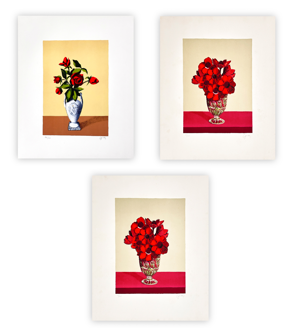 FABIO FAILLA (1917-1987) - Lotto unico composto da 3 litografie