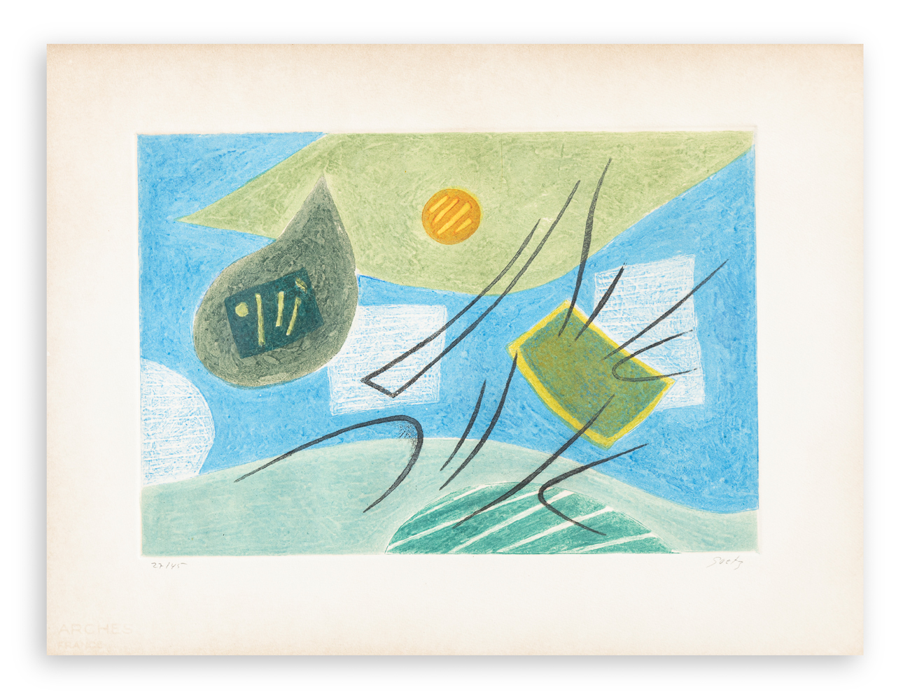 HENRI GOETZ (1909-1989) - Senza Titolo