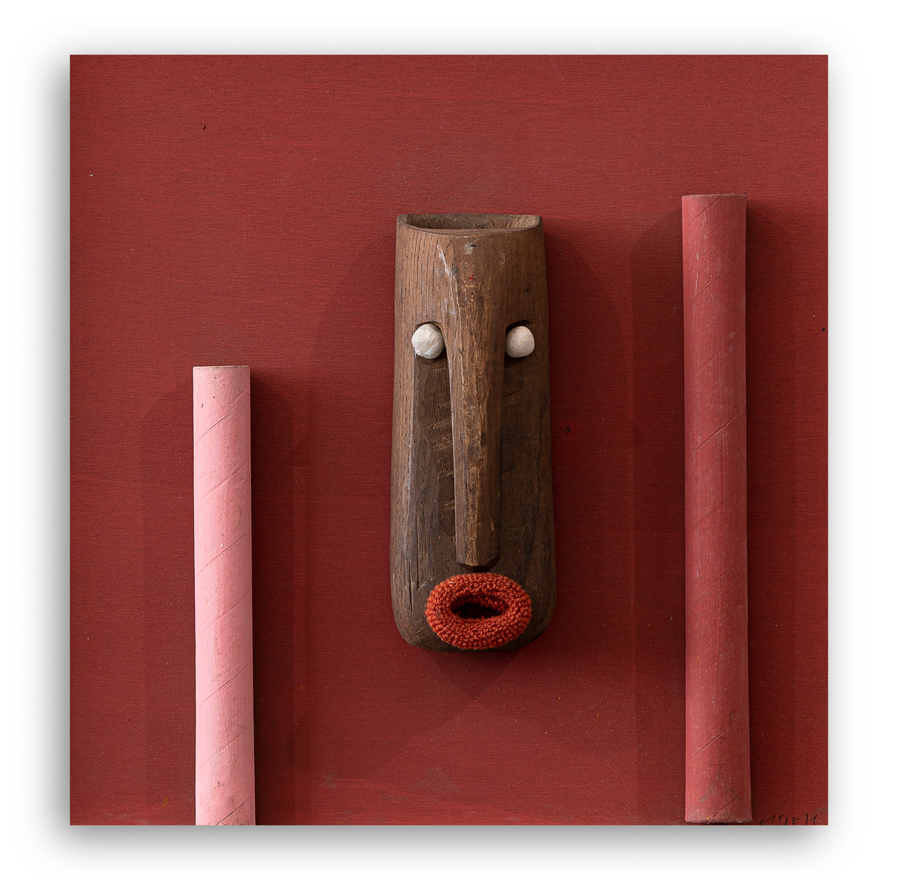 SERGIO DANGELO (1932-2022) - Omaggio a Re Bouba, 1961