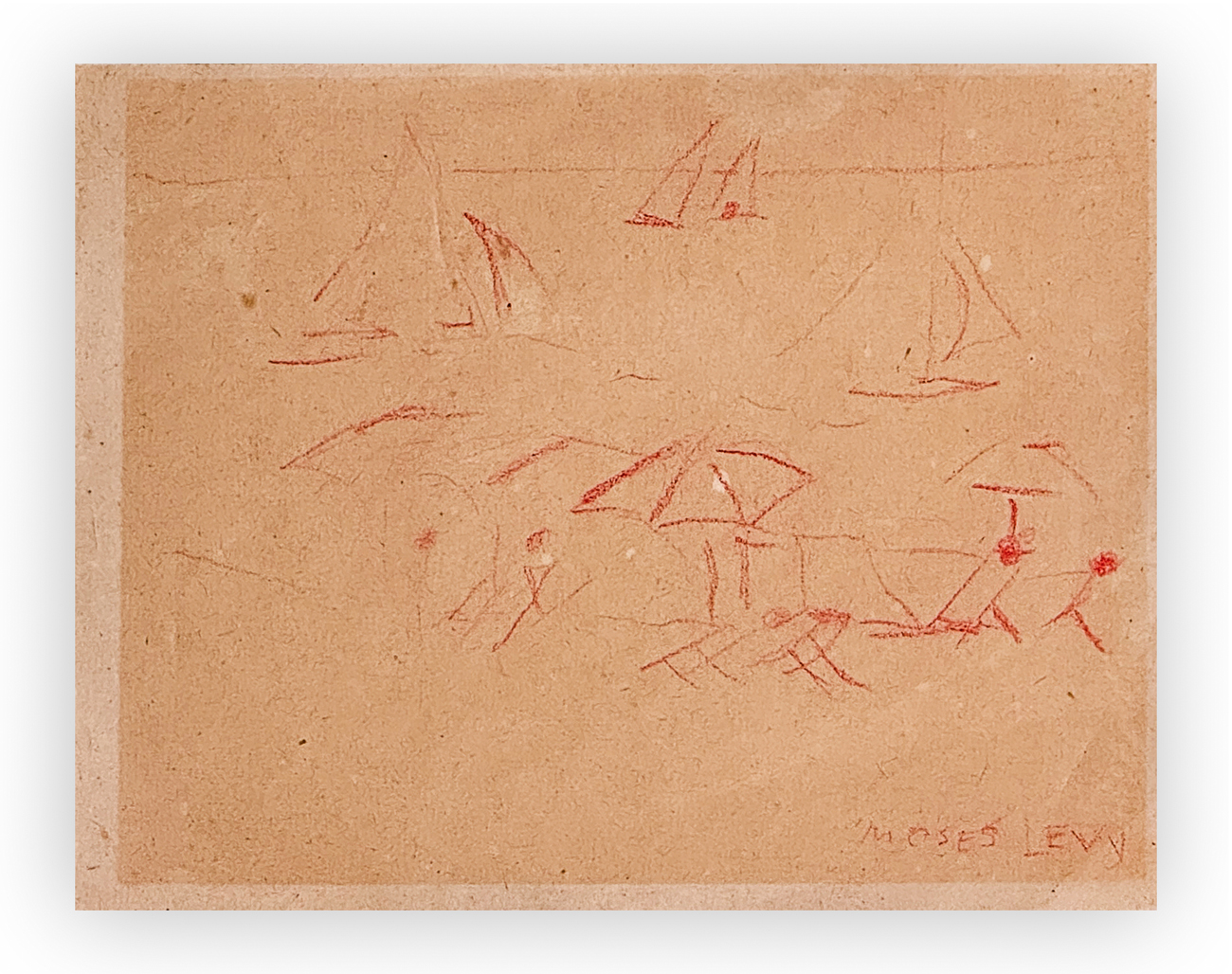 MOSES LEVY (1885-1968) - Senza Titolo