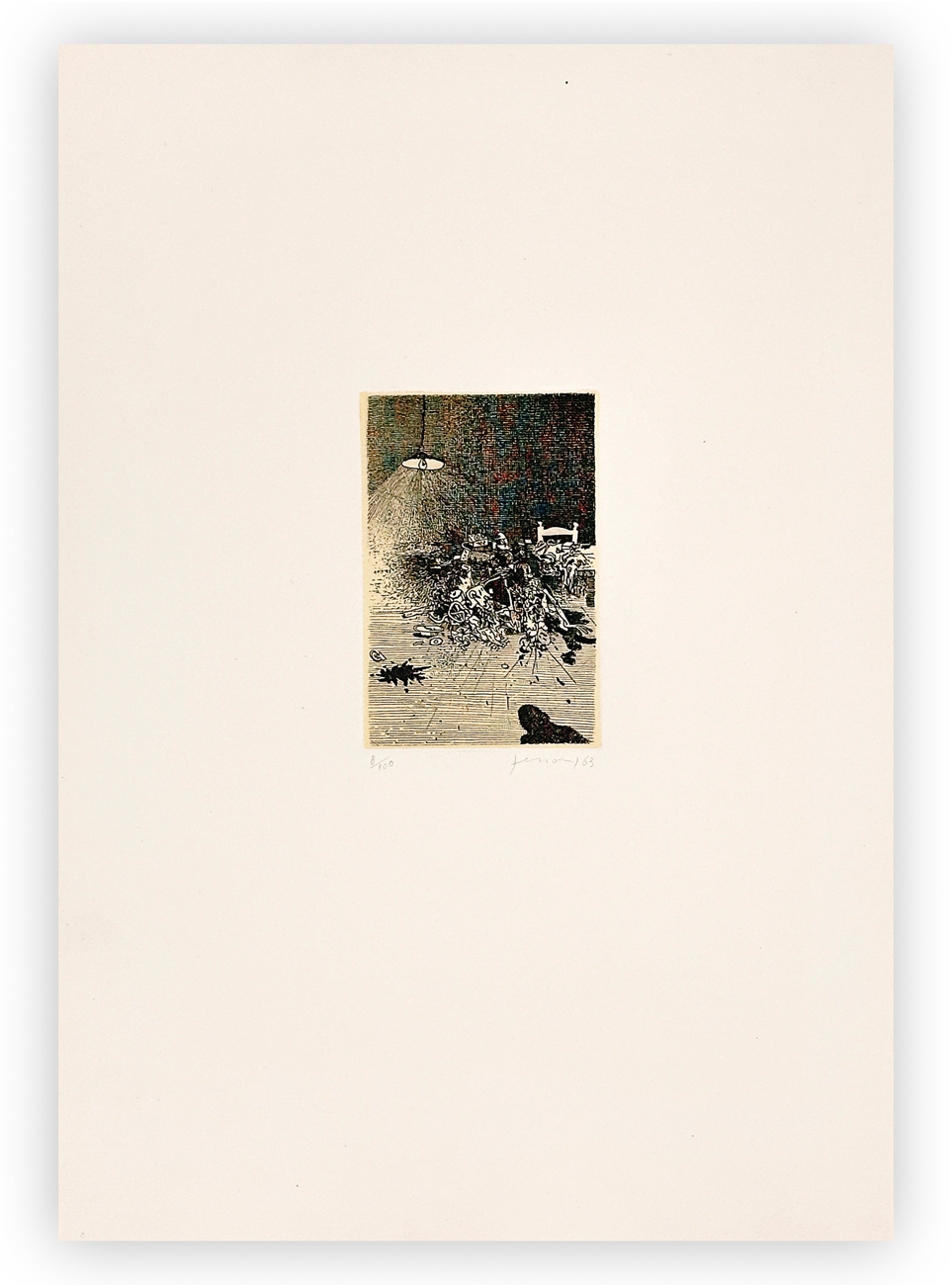 GIANFRANCO FERRONI (1927-2001) - Racconto di situazione, 1963