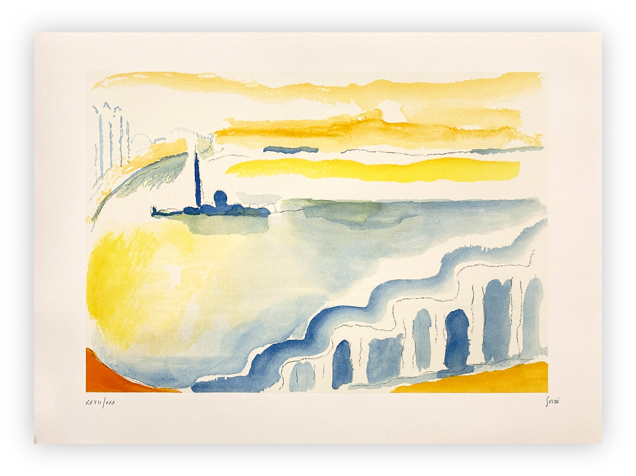 VIRGILIO GUIDI (1891-1984) - Senza Titolo