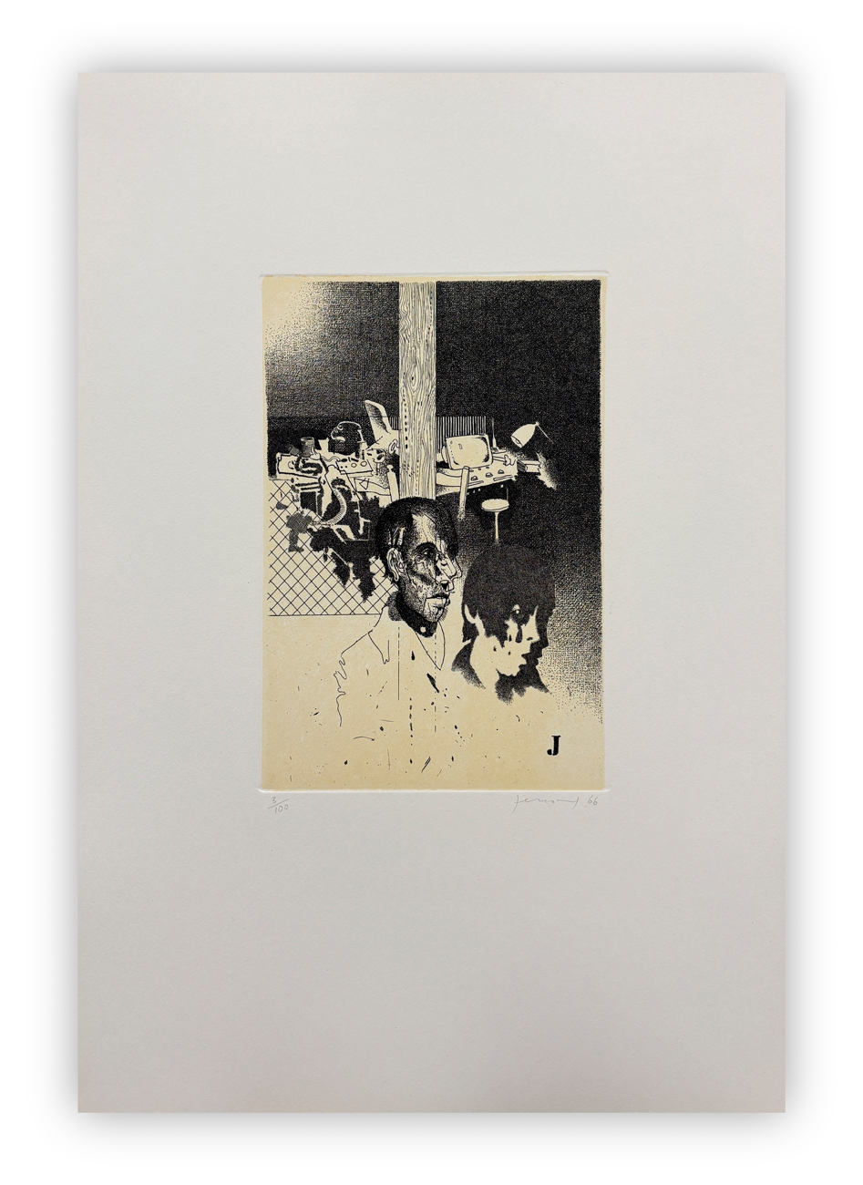 GIANFRANCO FERRONI (1927-2001) - Cognizione della tortura II, 1966