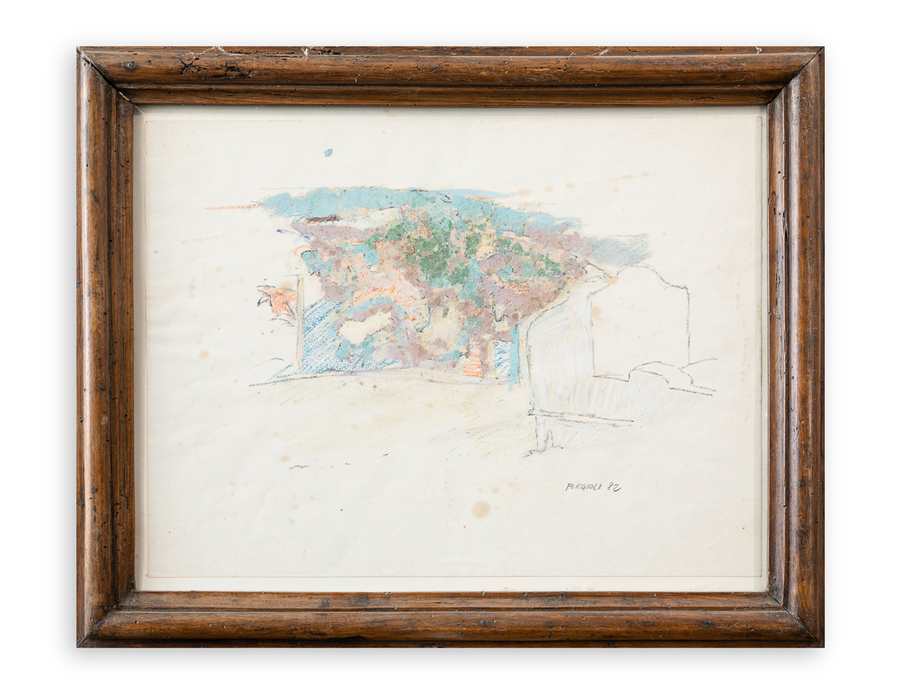 ATTILIO FORGIOLI (1933) - Senza Titolo, 1982