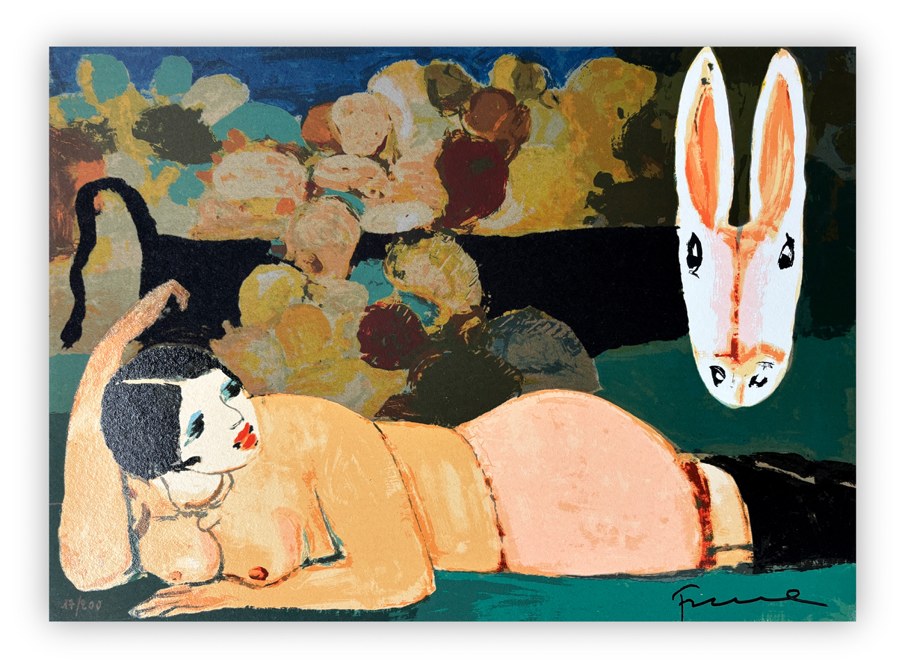 SALVATORE FIUME (1915-1997) - Immagine siciliana, 1991