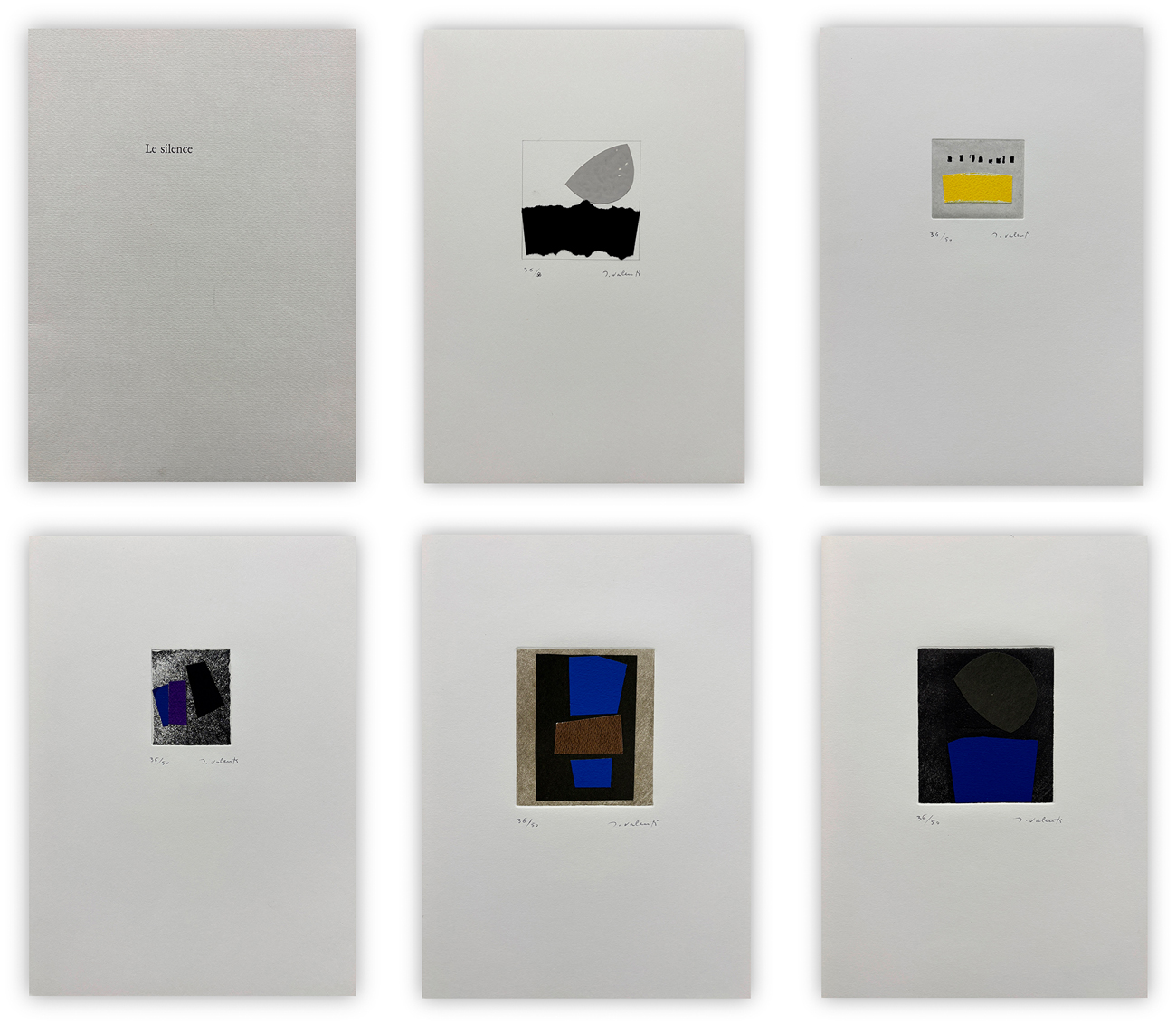 ITALO VALENTI (1912-1995) - Le silence, 1980