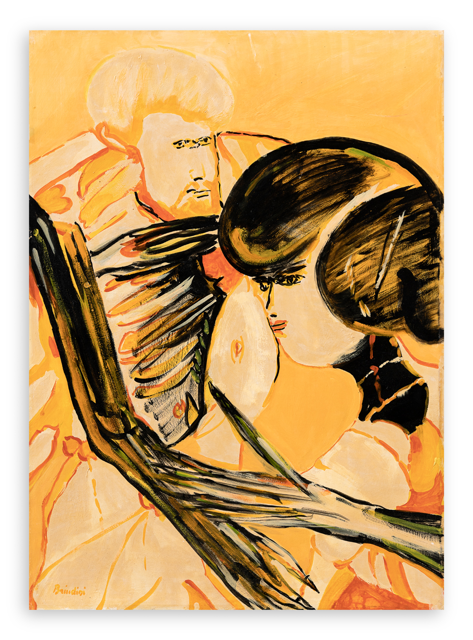 REMO BRINDISI (1918-1996) - Senza Titolo, 1970
