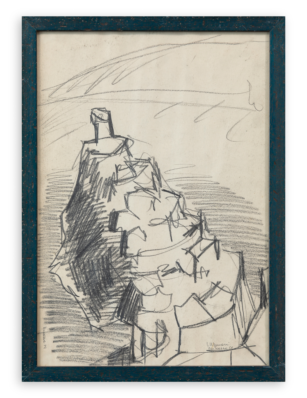 AUTORE INDECIFRATO - Senza Titolo, 1958