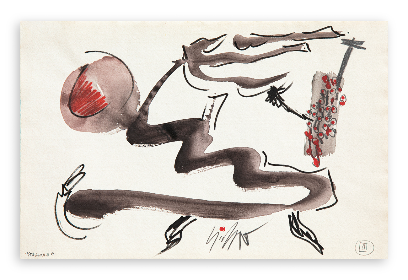 SERGIO DANGELO (1932-2022) - Stagione