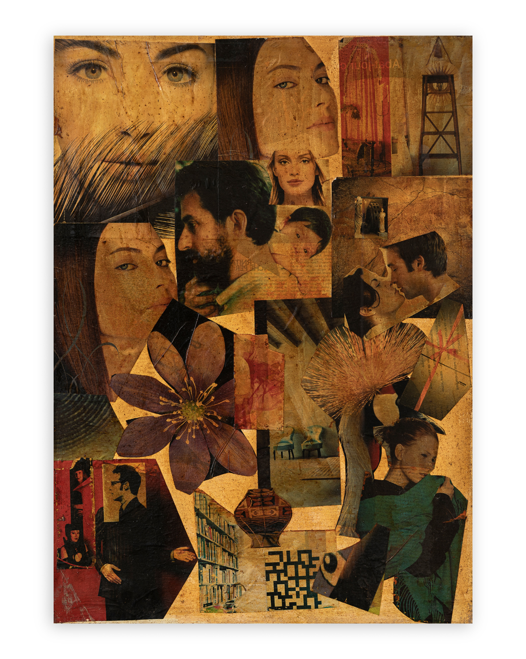 FRANCO ASINARI (1916-2007) - Arte vita di oggigorno col figlio, 1999