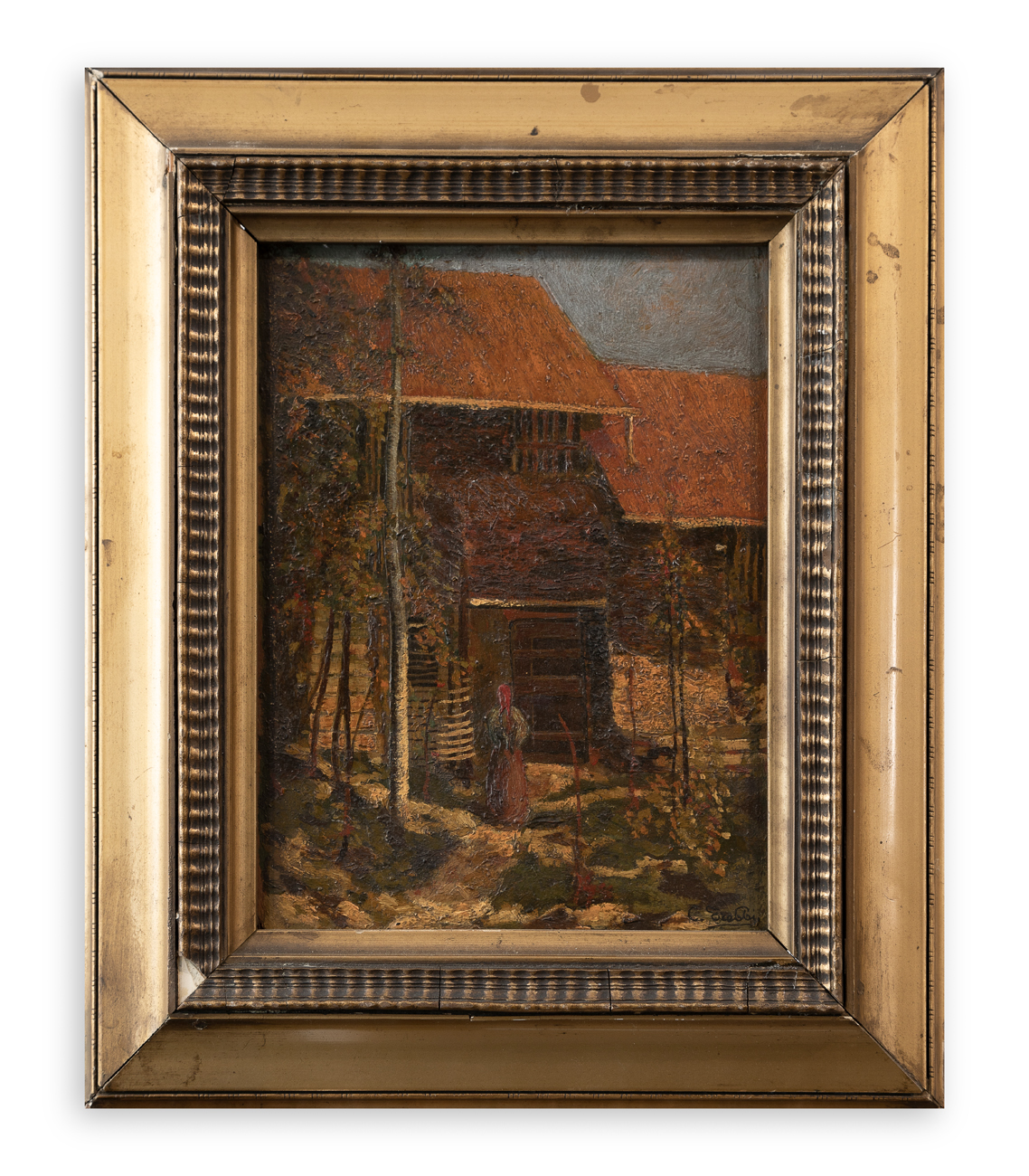 CESARE MAURI TREBBI (1847-1931) - Senza Titolo, 1924