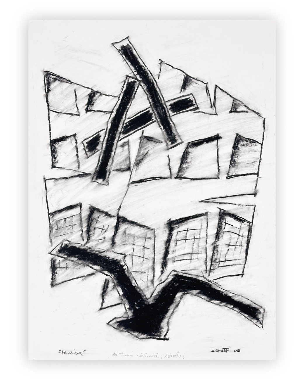 MINO CERETTI (1930) - Bovisa, 2003