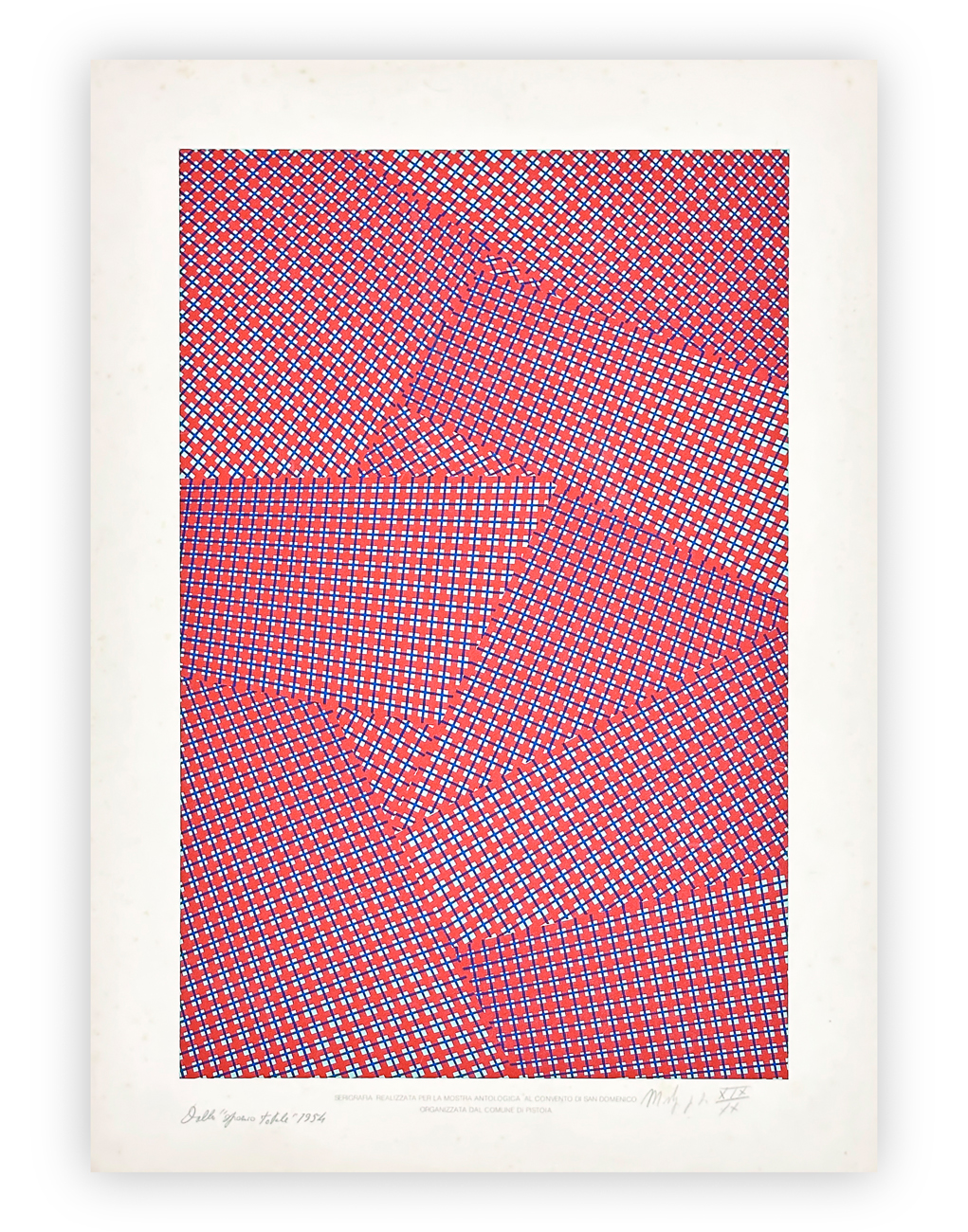 MARIO NIGRO (1917-1992) - Dallo "spazio totale", 1954
