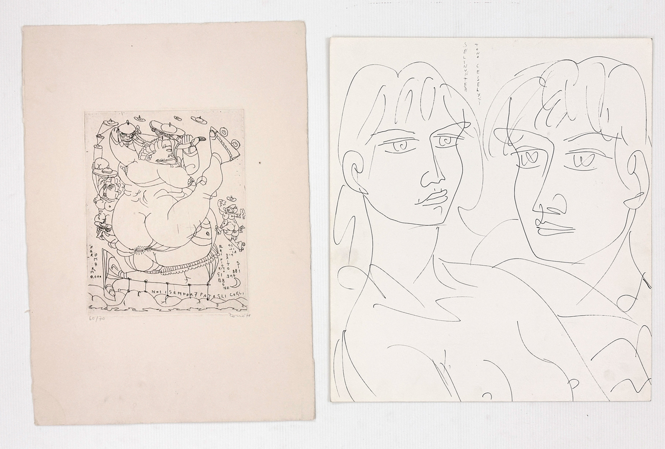 TONO ZANCANARO (1906-1985) - Lotto unico composto da 2 opere