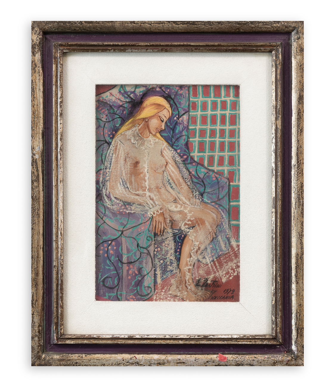 LAURA QUATRINI ZACCARIA (1911-?) - Senza Titolo, 1973