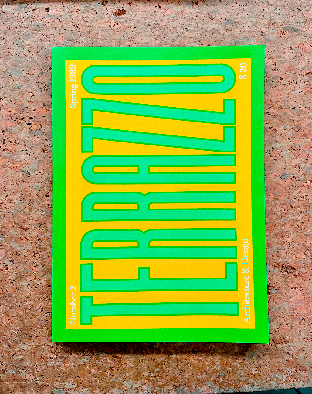 TERRAZZO - Terrazzo. Architecture & Design, 1989