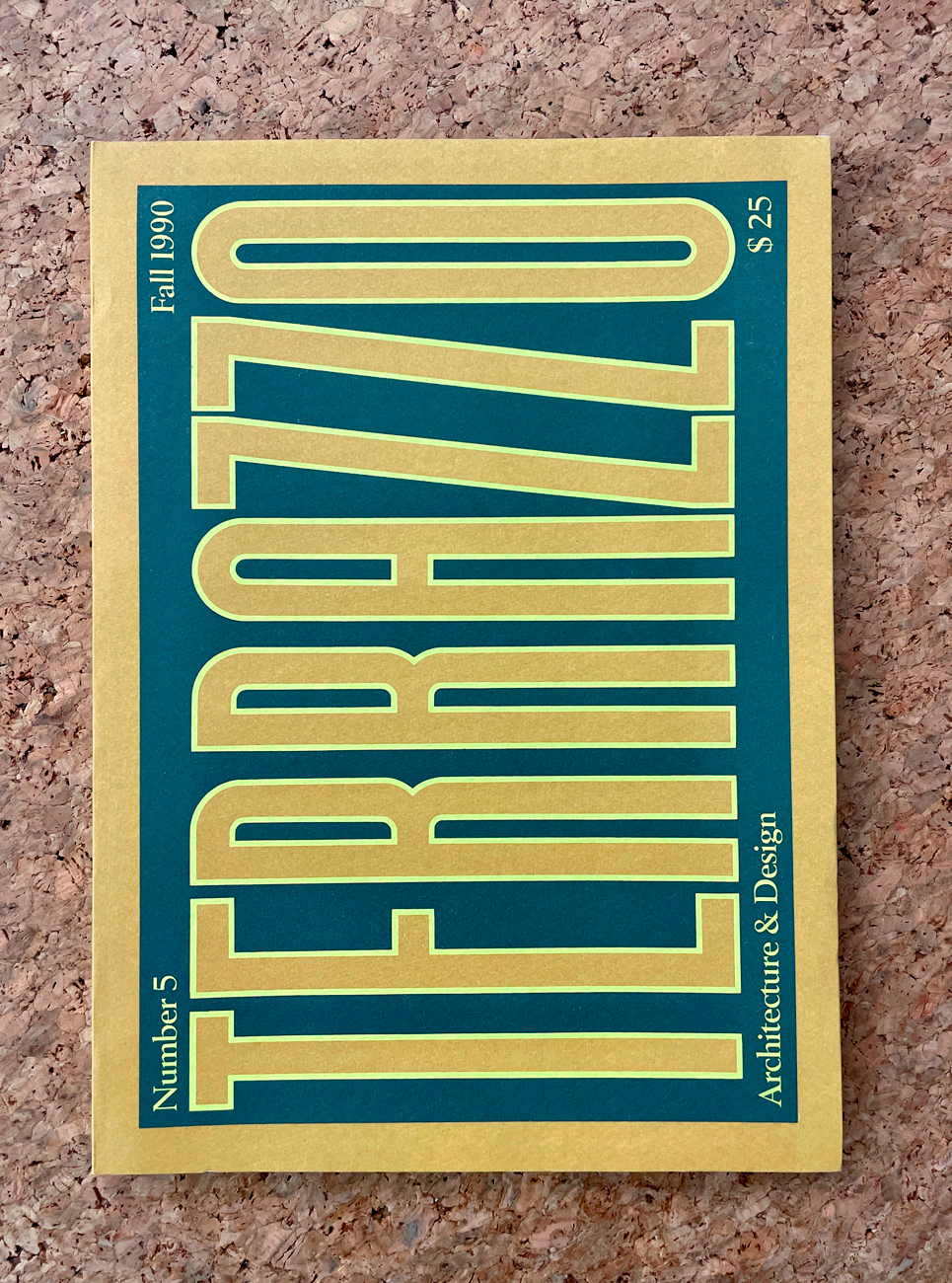 TERRAZZO - Terrazzo. Architecture & Design, 1990