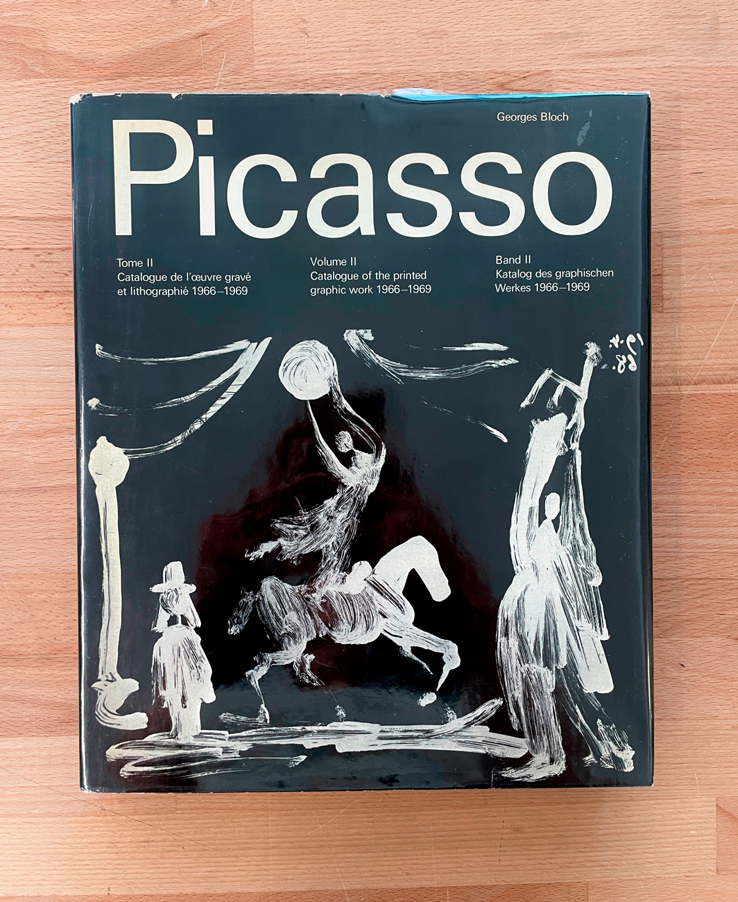 MONOGRAFIE DI ARTE GRAFICA (PABLO PICASSO) - Picasso. Tome II. Catalogue de l'oeuvre gravé et litographié 1966-1969, 1971