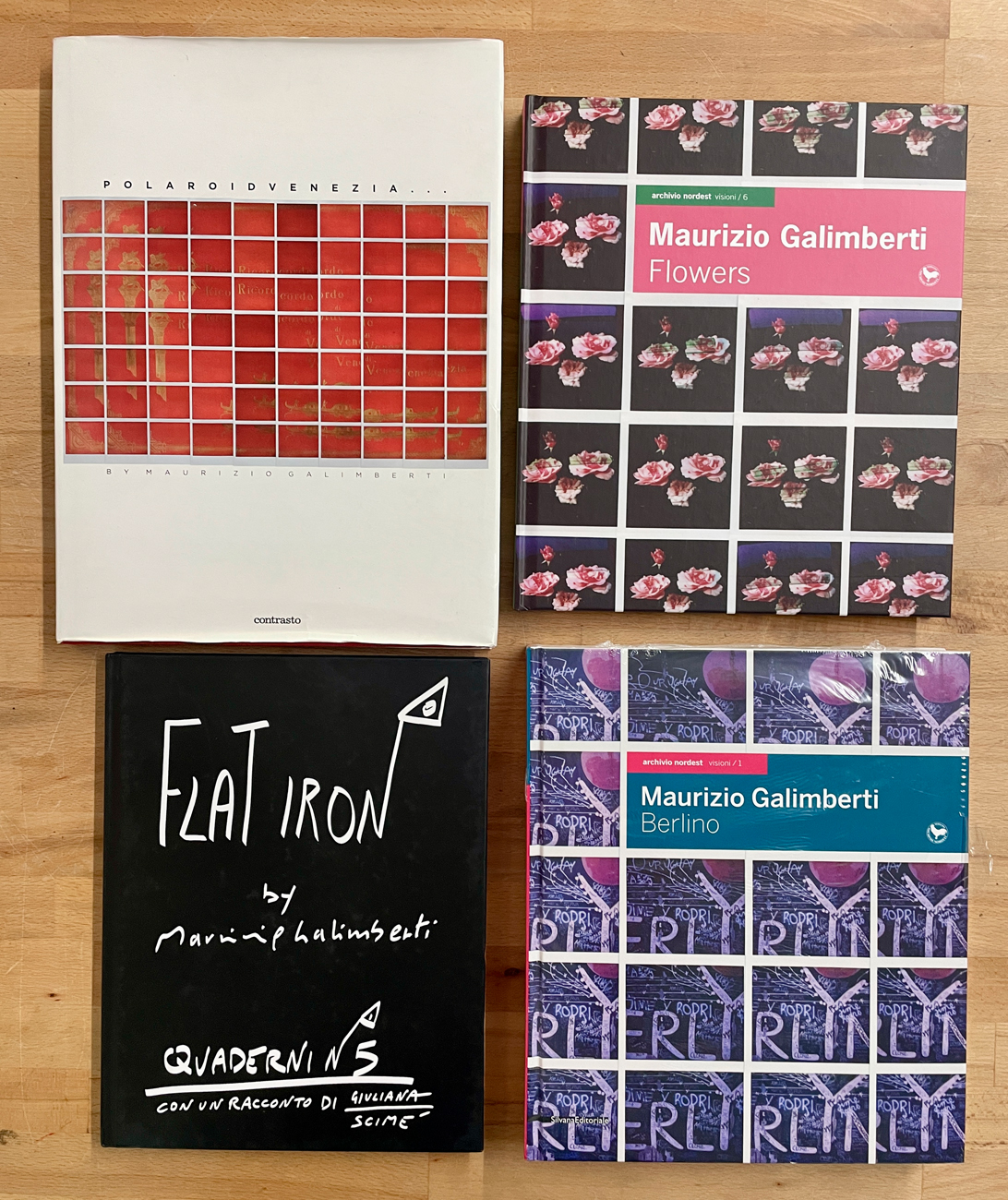 MAURIZIO GALIMBERTI - Lotto unico di 4 cataloghi