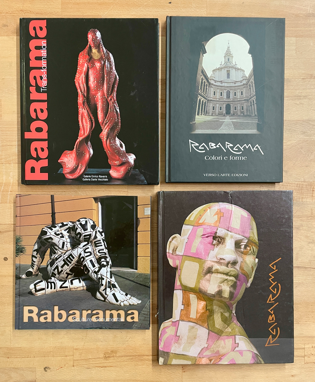 RABARAMA - Lotto unico di 4 cataloghi