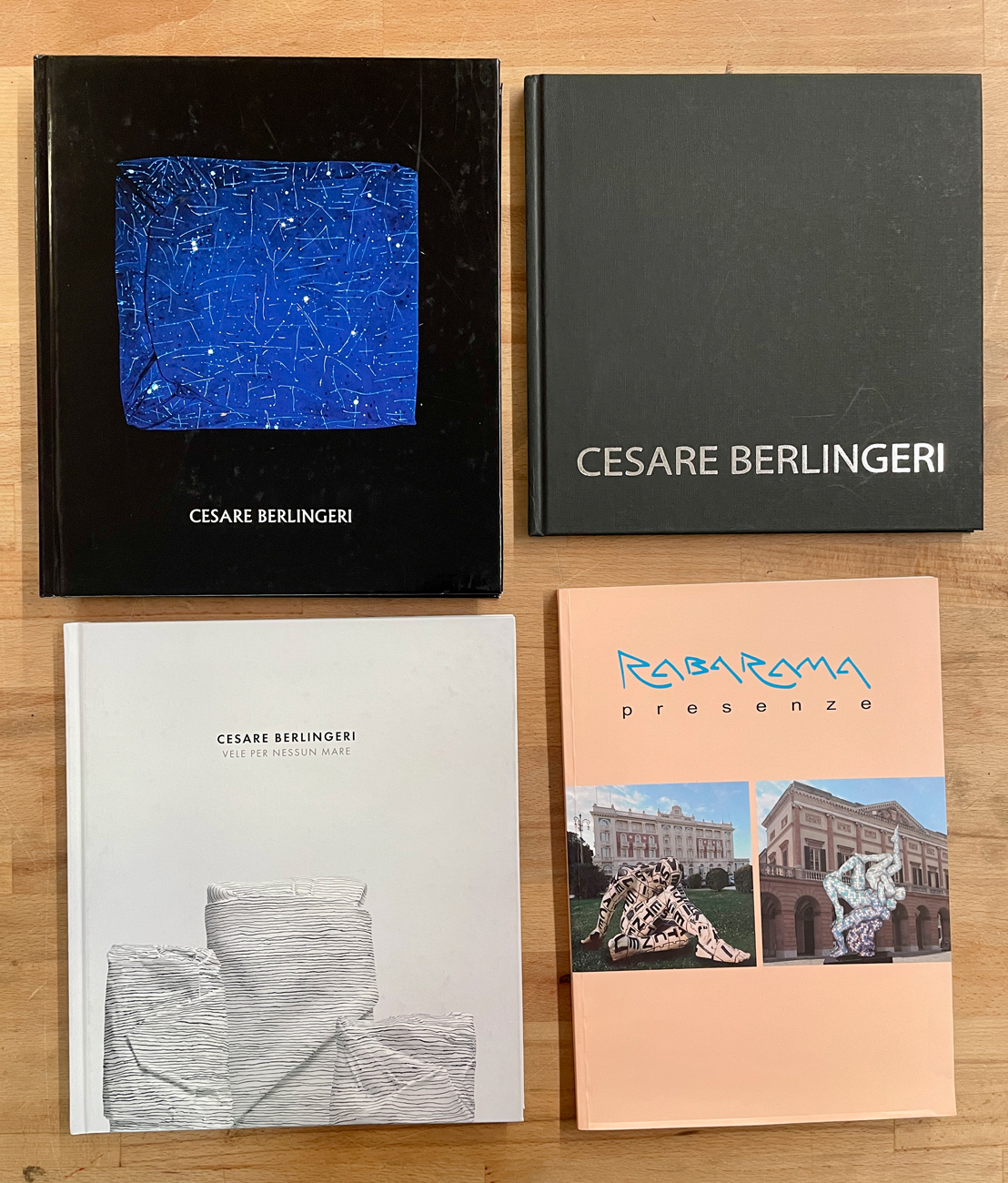 CESARE BERLINGERI E RABARAMA - Lotto unico di 4 cataloghi