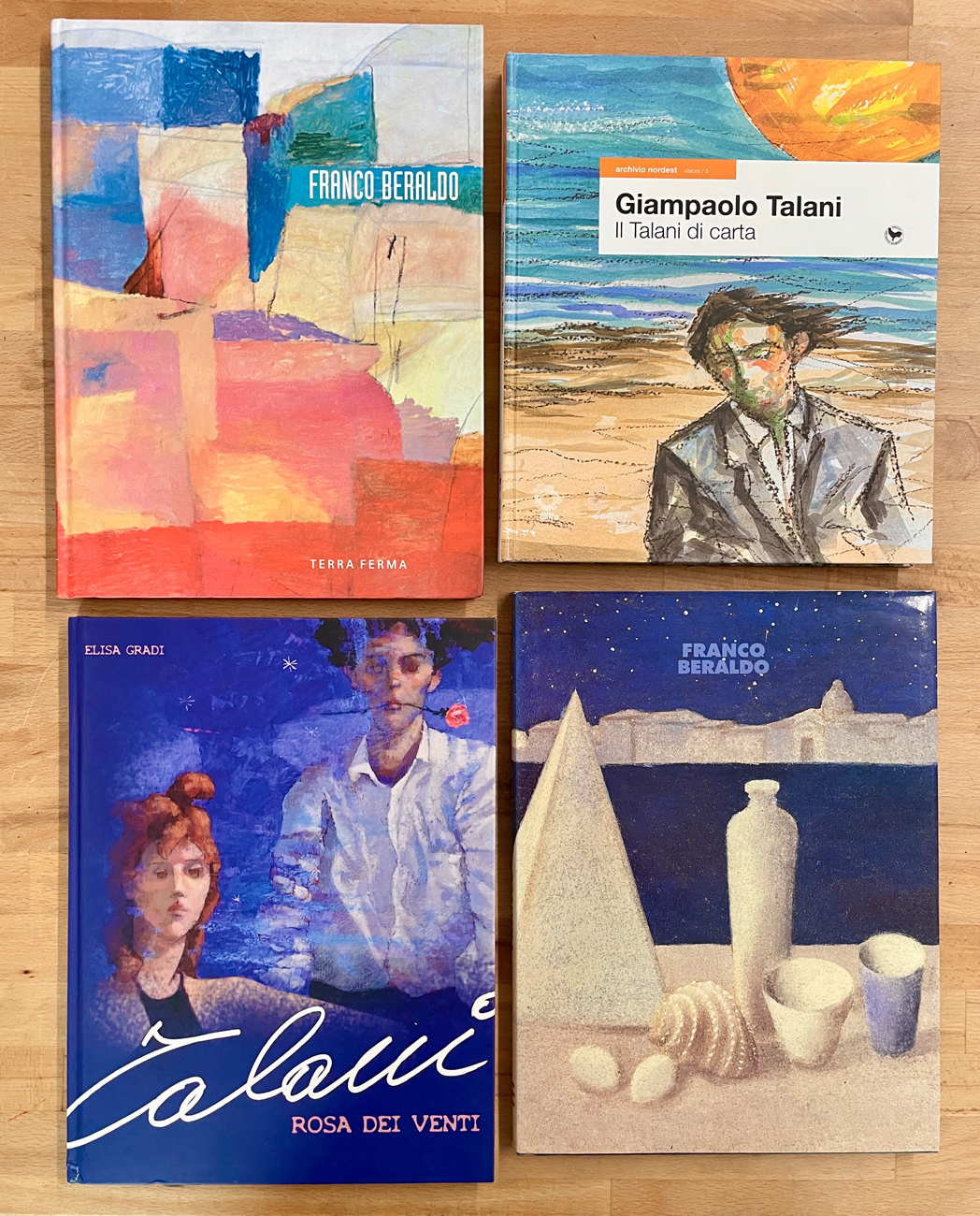GIAMPAOLO TALANI E FRANCO BERALDO - Lotto unico di 4 cataloghi